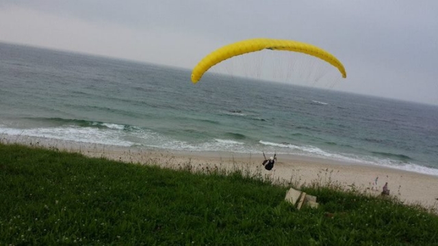  landing on the beach 